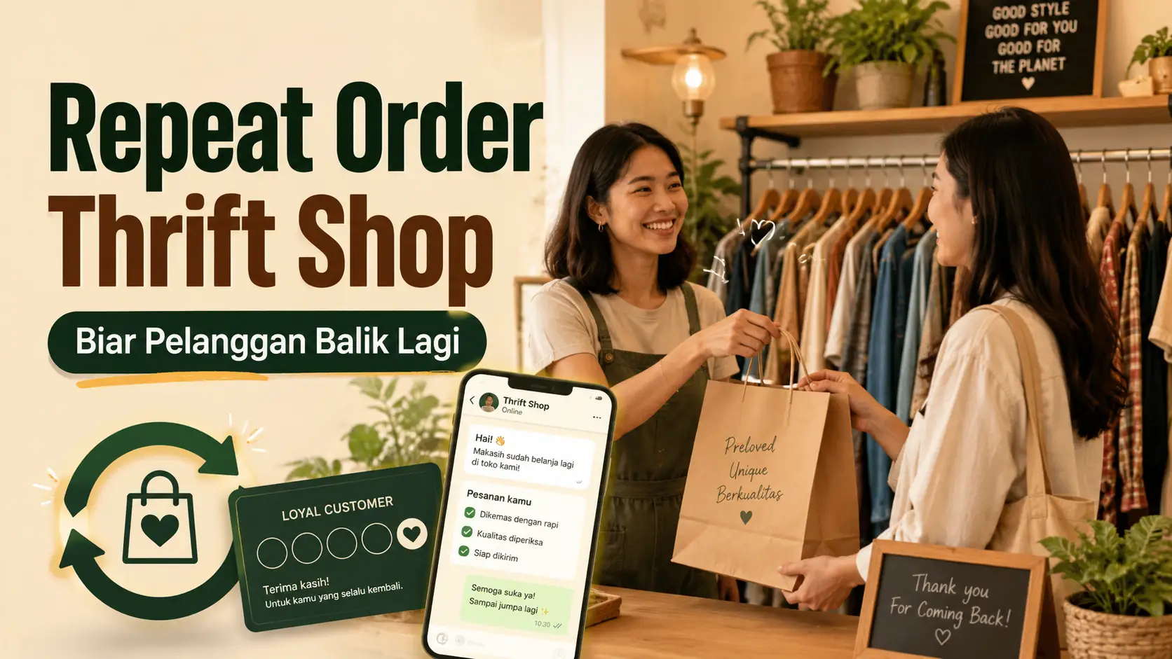 Strategi Pemasaran Thrift Shop